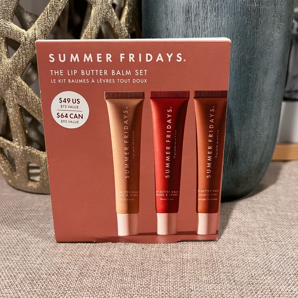 Rarest Summer Friday Lip Balm set featuring Iced Coffee